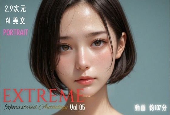 【エロ漫画raw】2.9次元AI美女 PORTRAIT EXTREME Remastered Anthology VOL.05 AI SEX 動画集