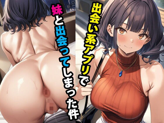 【エロ漫画raw】出会い系アプリで妹と出会ってしまった件