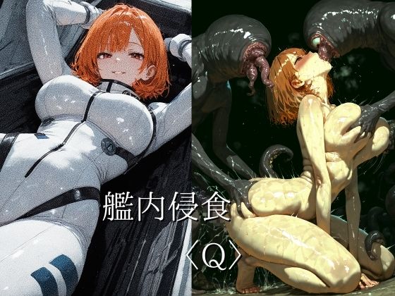 【エロ漫画raw】艦内侵食〈Q〉